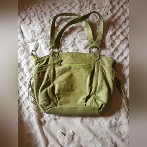 Italian GKJ Leather Shoulder Purse Bag